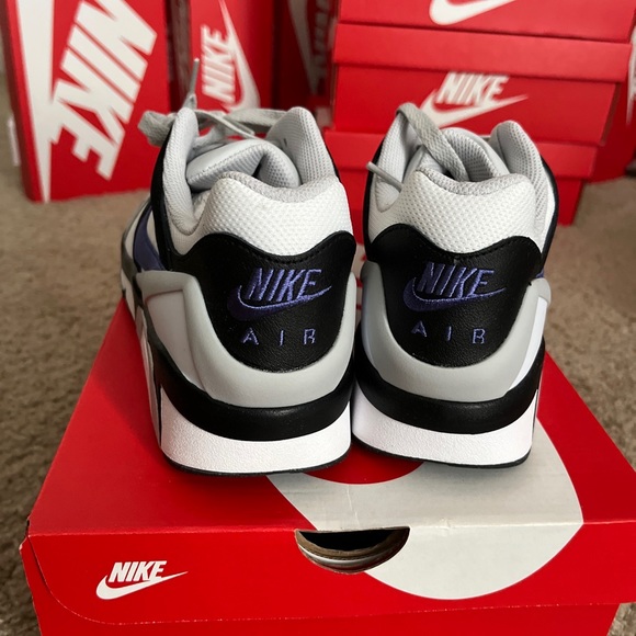 Nike Men’s Air Structure Grey Fog/Lapis-Black-White Purple - Picture 7 of 7